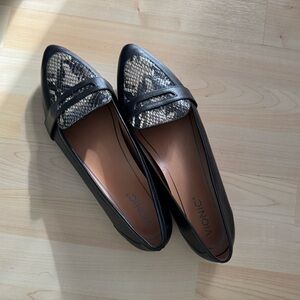 Vionic Savannah Boa Pattern Penny Loafers Leather Size 11
